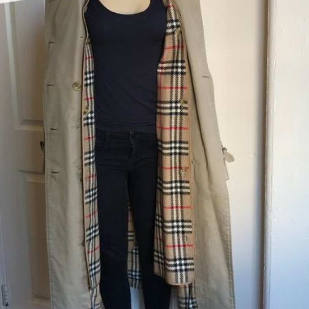 Vintage Burberry trench coat